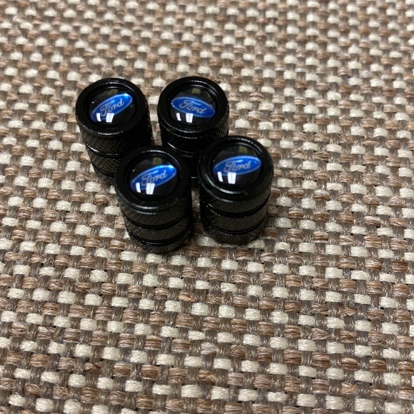 Ford Accessories Ford Black Valve Stem Caps Covers Poshmark